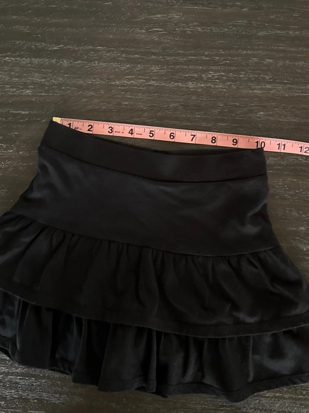 Justice Girls 7 Black Skort